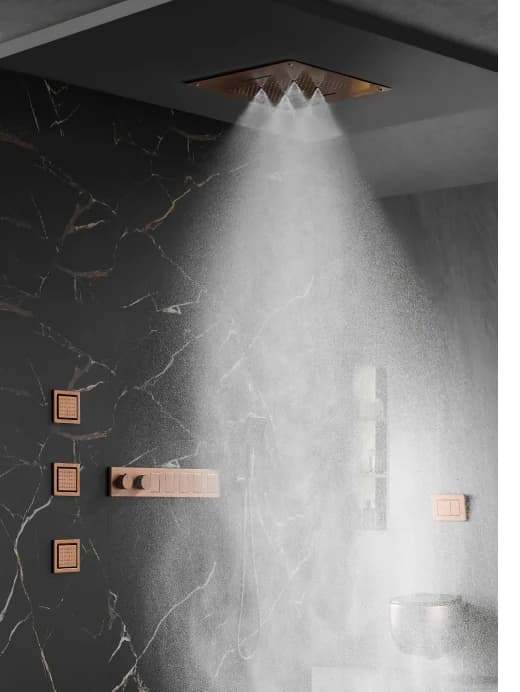 Aetheria material and bathroom inspiration