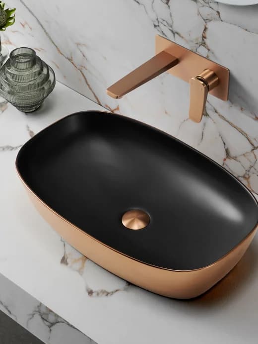 Aetheria material and bathroom inspiration
