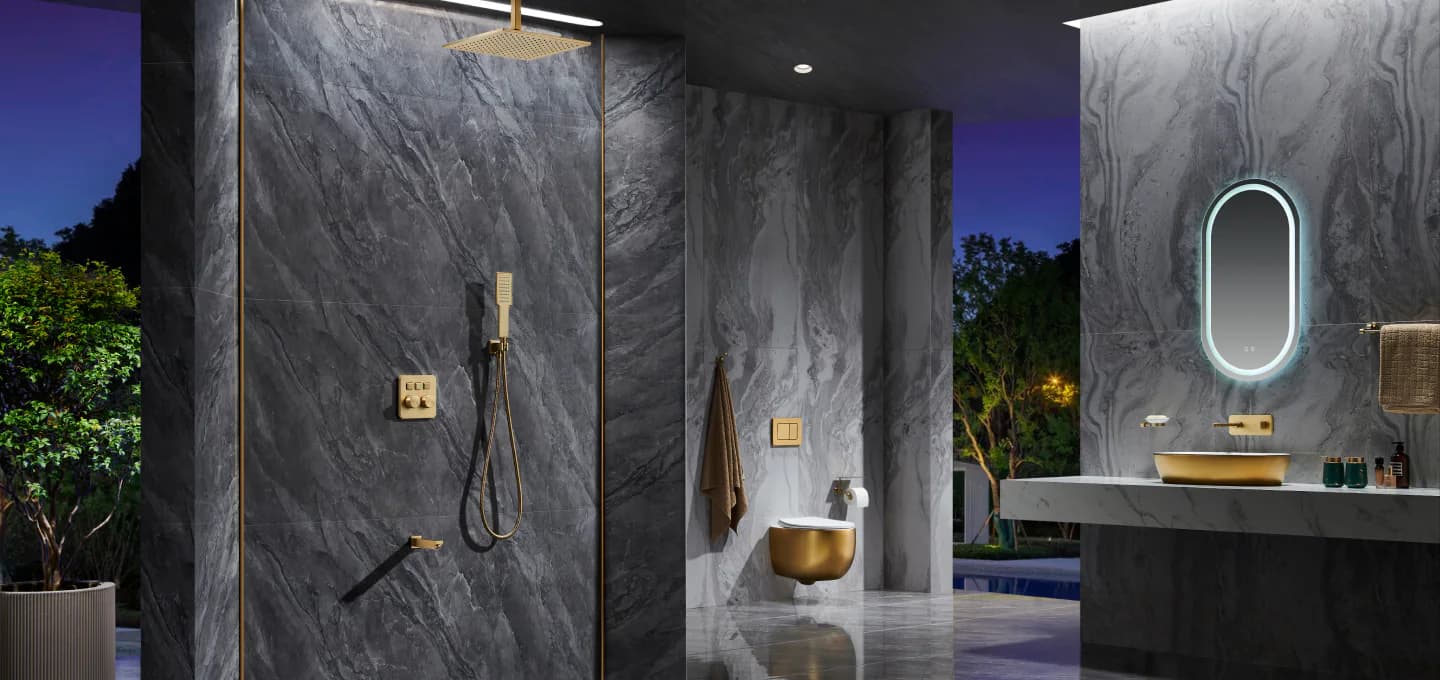Rosette bathroom concept