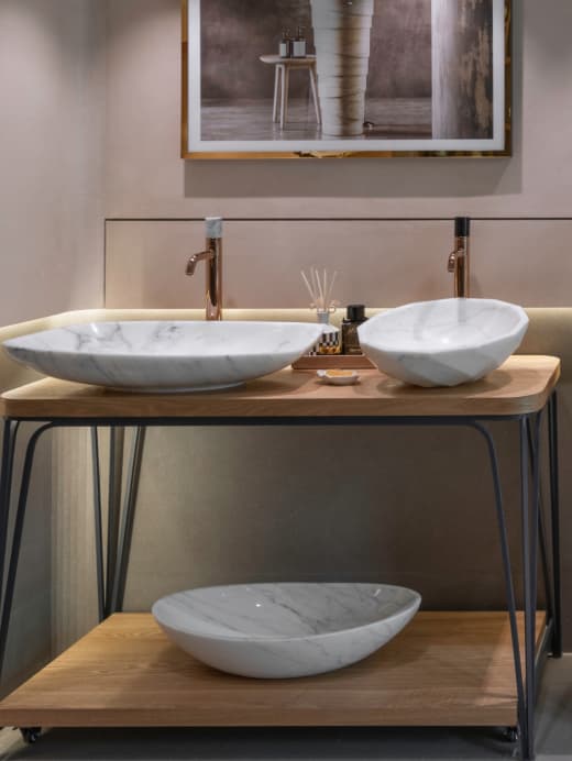 Andheri showroom material and bathroom inspiration