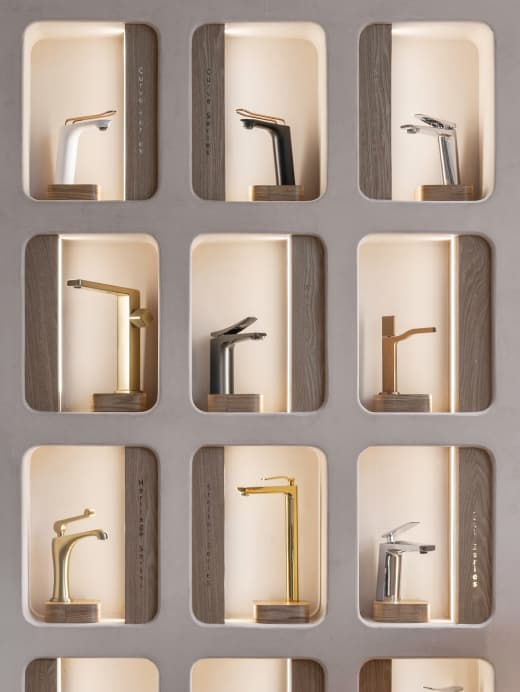 Andheri showroom material and bathroom inspiration