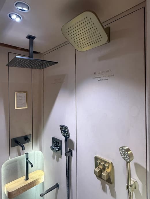 Andheri showroom material and bathroom inspiration