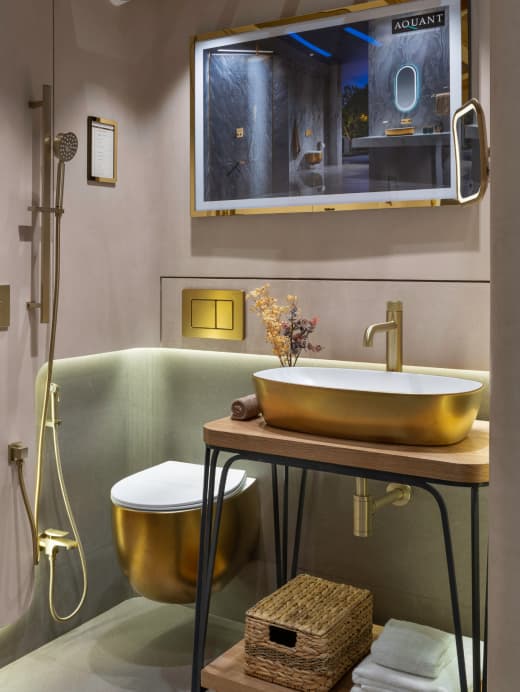 Andheri showroom material and bathroom inspiration