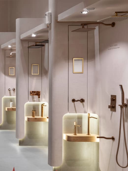 Andheri showroom material and bathroom inspiration