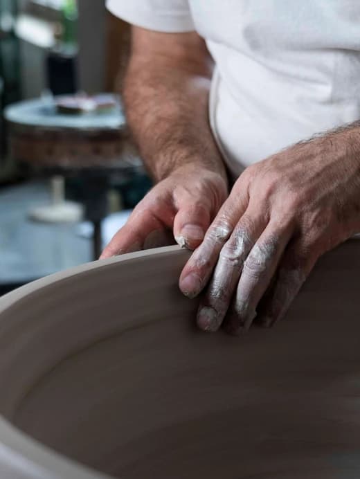 Terzofoco handcrafted ceramic detail