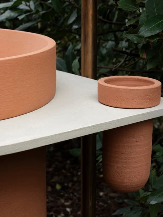 Terzofoco handcrafted ceramic detail